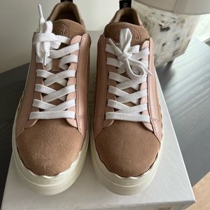 Chloe Sneakers in Delicate Pink, Size 40